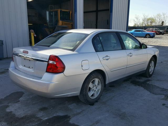 1G1ZT52865F222523 - 2005 CHEVROLET MALIBU LS ვერცხლისფერი ფოტო 4