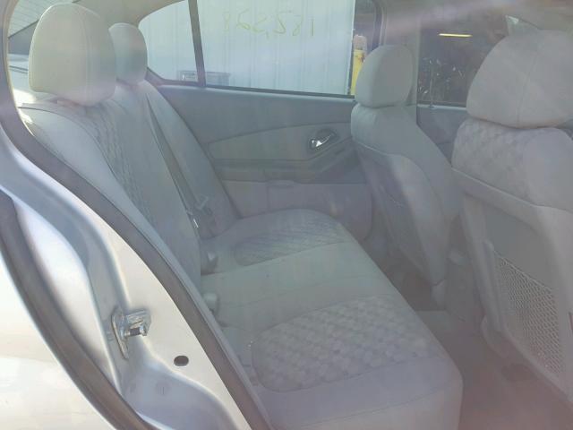 1G1ZT52865F222523 - 2005 CHEVROLET MALIBU LS ვერცხლისფერი ფოტო 6