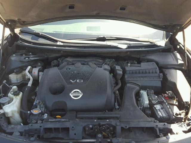 1N4AA51E29C808876 - 2009 NISSAN MAXIMA S BLACK photo 7