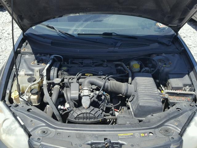 1B3EL36X84N305002 - 2004 DODGE STRATUS SE GRAY photo 7