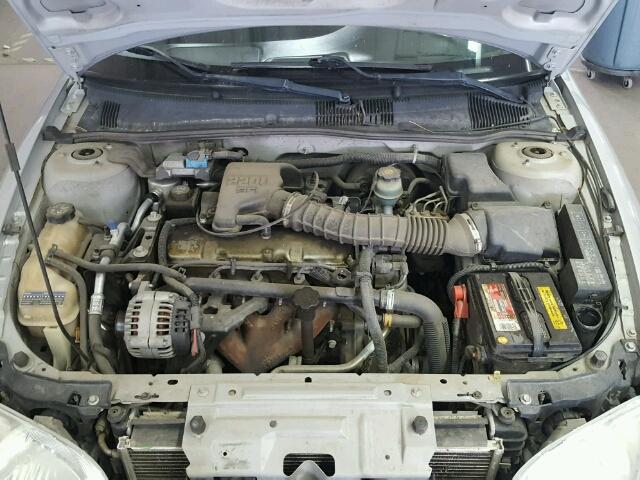 1G1JC524627295214 - 2002 CHEVROLET CAVALIER B SILVER photo 7