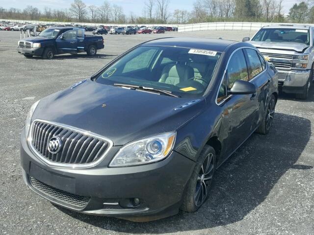 1G4PR5SK5H4109554 - 2017 BUICK VERANO SPO GRAY photo 2