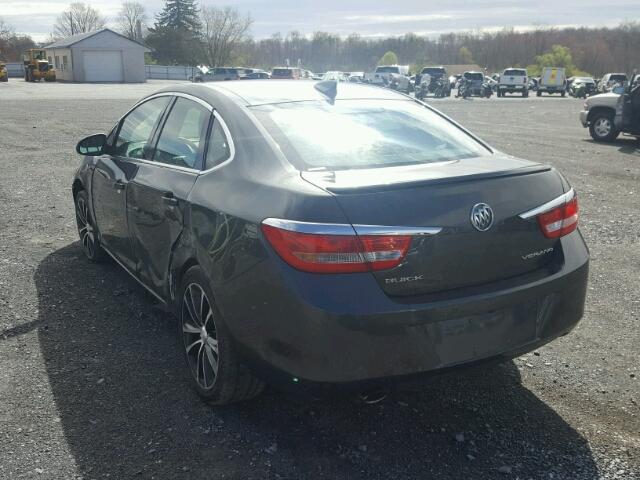 1G4PR5SK5H4109554 - 2017 BUICK VERANO SPO GRAY photo 3