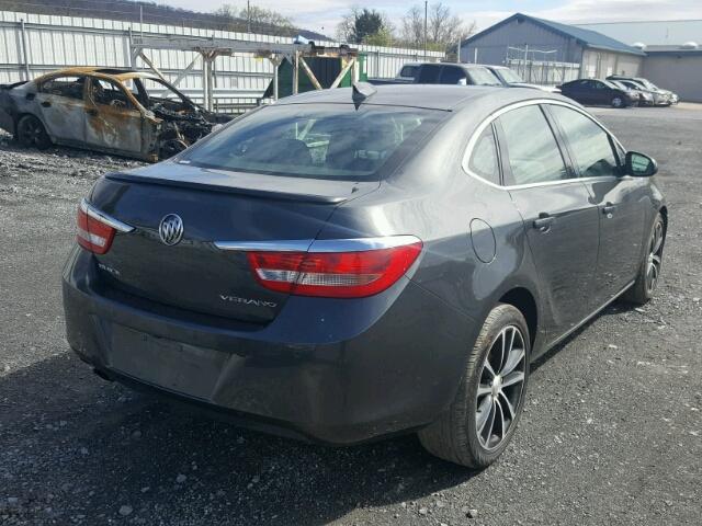1G4PR5SK5H4109554 - 2017 BUICK VERANO SPO GRAY photo 4