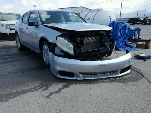 1B3BD4FB8BN546596 - 2011 DODGE AVENGER EX SILVER photo 1