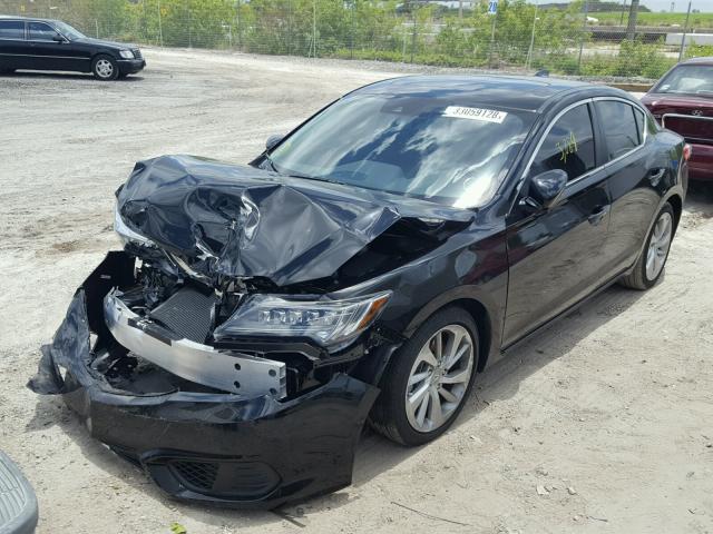 19UDE2F7XHA008732 - 2017 ACURA ILX PREMIU BLACK photo 2