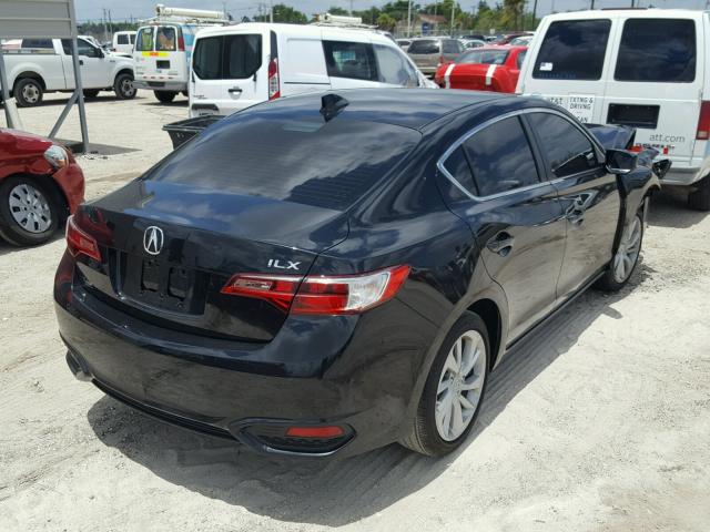 19UDE2F7XHA008732 - 2017 ACURA ILX PREMIU BLACK photo 4