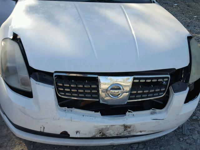 1N4BA41E74C828774 - 2004 NISSAN MAXIMA SE WHITE photo 9