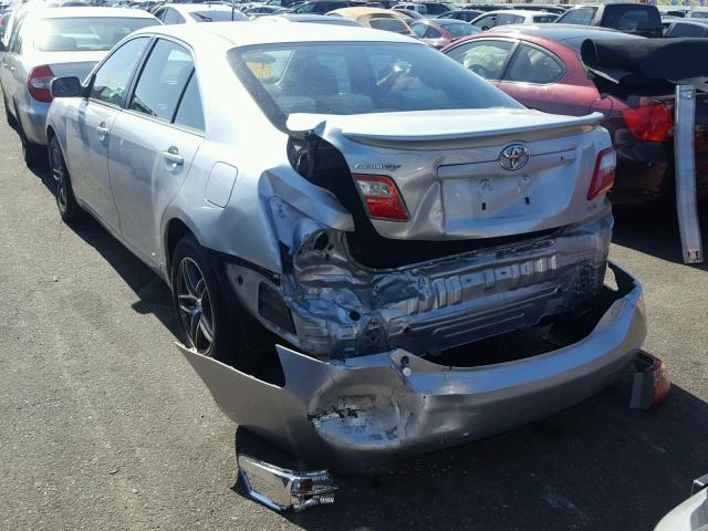 4T1BK46K07U541681 - 2007 TOYOTA CAMRY NEW SILVER photo 3