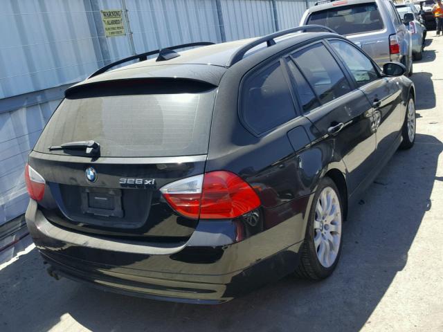 WBAVT73547FZ35118 - 2007 BMW 328 XIT BLACK photo 4