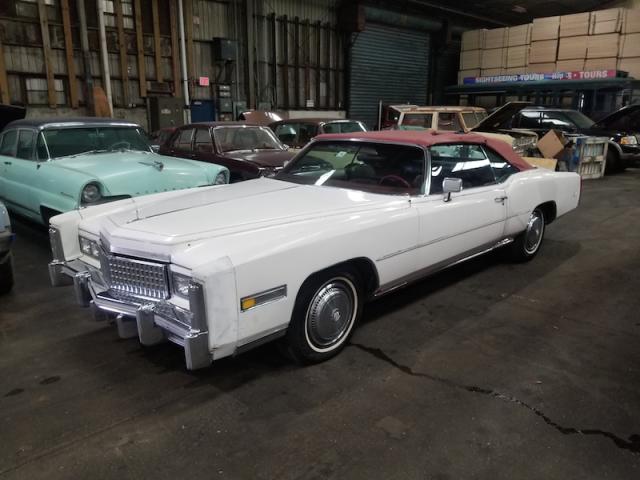 6L67S5Q419478 - 1975 CADILLAC EL DORADO WHITE photo 5