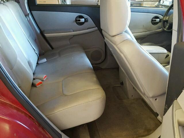 2CNDL73F956129687 - 2005 CHEVROLET EQUINOX RED photo 6