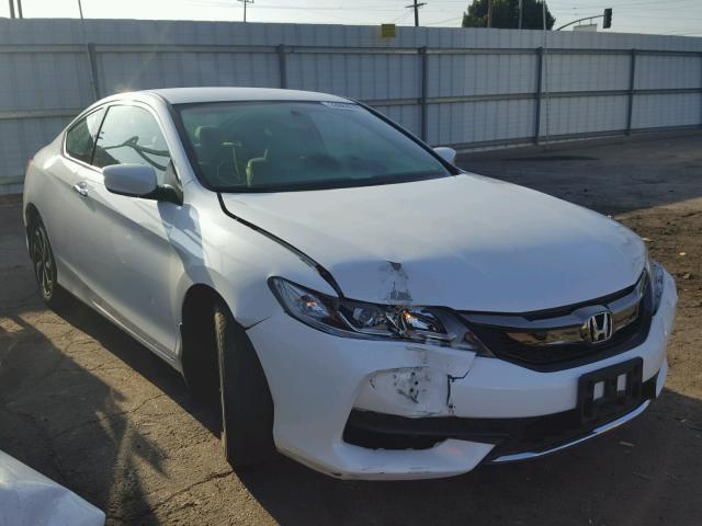 1HGCT1B35GA004391 - 2016 HONDA ACCORD LX- WHITE photo 1