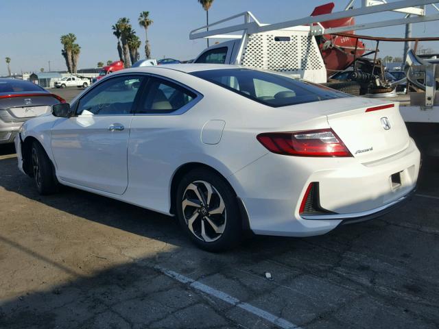 1HGCT1B35GA004391 - 2016 HONDA ACCORD LX- WHITE photo 3