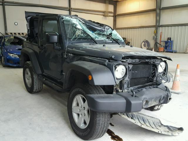 1C4AJWAG8HL663861 - 2017 JEEP WRANGLER S BLACK photo 1