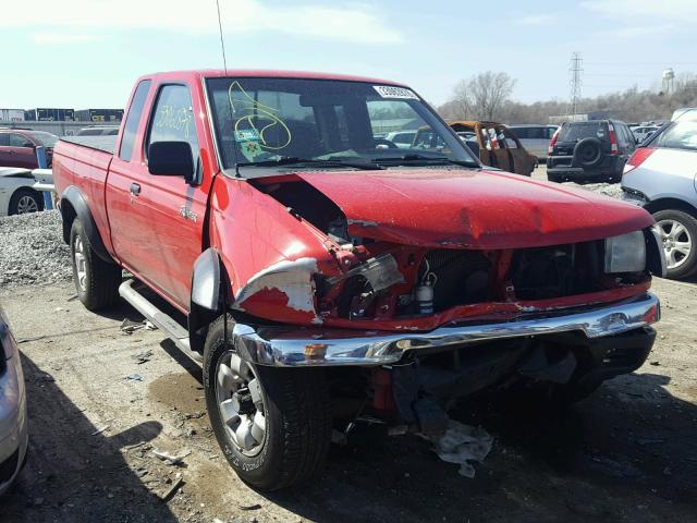 1N6ED26Y8XC316433 - 1999 NISSAN FRONTIER K RED photo 1