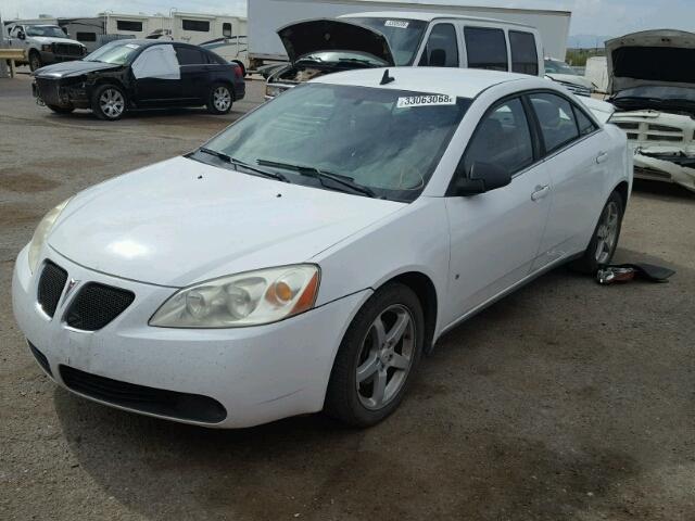 1G2ZH57N994128875 - 2009 PONTIAC G6 GT WHITE photo 2