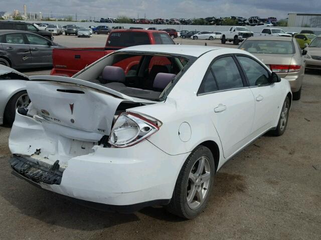 1G2ZH57N994128875 - 2009 PONTIAC G6 GT WHITE photo 4