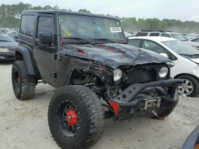 1C4AJWAG3FL593067 - 2015 JEEP WRANGLER S BLACK photo 1