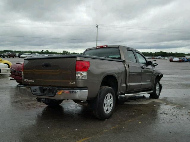 5TBBV54128S493952 - 2008 TOYOTA TUNDRA DOU TAN photo 4