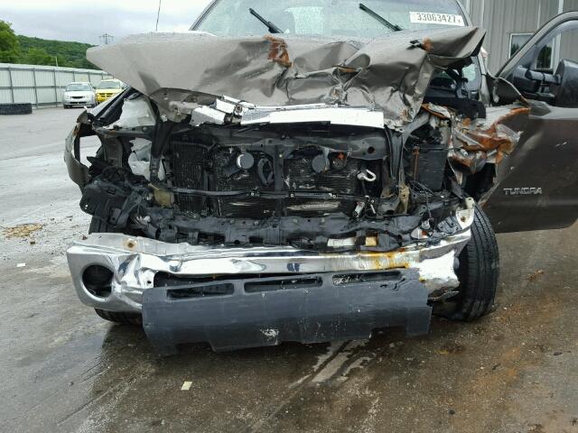 5TBBV54128S493952 - 2008 TOYOTA TUNDRA DOU TAN photo 9