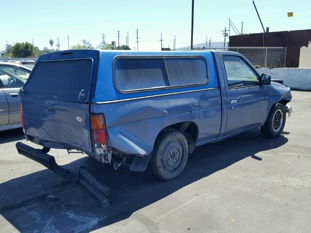 1N6SD11S0MC379005 - 1991 NISSAN TRUCK SHOR BLUE photo 4