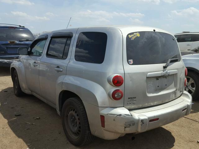 3GNDA13D97S625817 - 2007 CHEVROLET HHR LS ვერცხლისფერი ფოტო 3