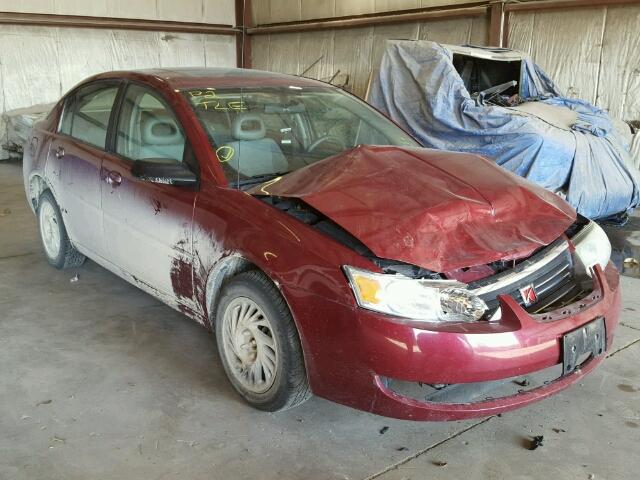 1G8AZ52F15Z168980 - 2005 SATURN ION LEVEL MAROON photo 1
