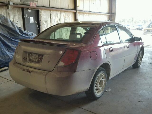 1G8AZ52F15Z168980 - 2005 SATURN ION LEVEL MAROON photo 4