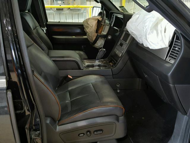 5LMFU275X7LJ25133 - 2007 LINCOLN NAVIGATOR BLACK photo 5