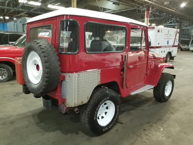 FJ40111992 - 1971 TOYOTA FJ LNDCRUI RED photo 6