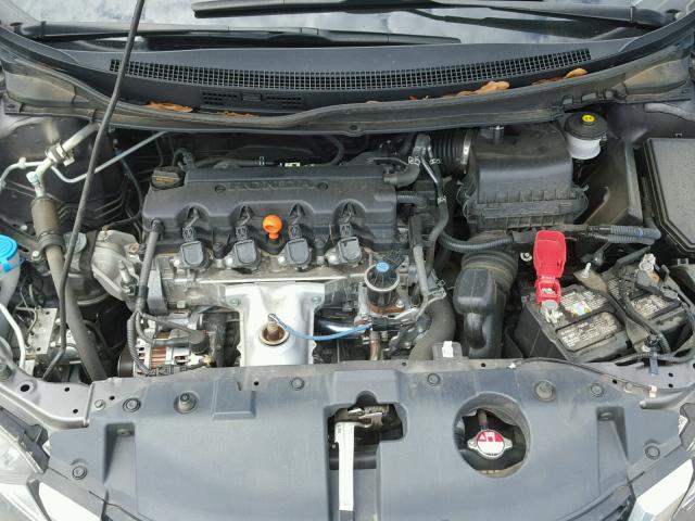 19XFB2F96FE007105 - 2015 HONDA CIVIC EXL GRAY photo 7