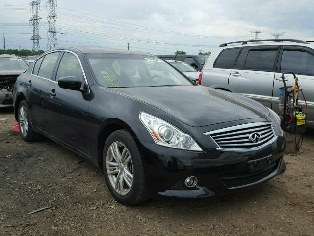 JN1CV6AR4DM768452 - 2013 INFINITI G37 BLACK photo 1