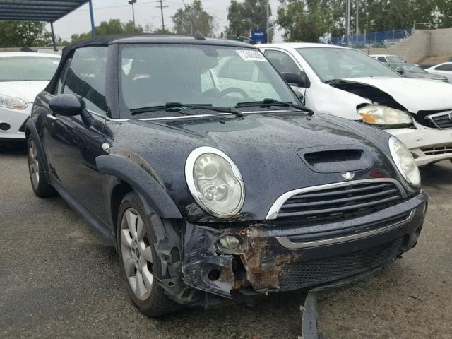 WMWRH33586TK59400 - 2006 MINI COOPER S BLACK photo 1