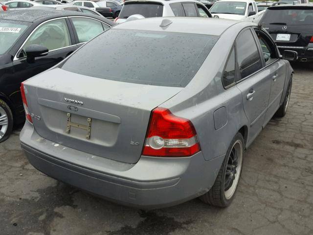 YV1MS390552095144 - 2005 VOLVO S40 2.4I GRAY photo 4