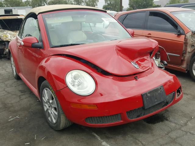 3VWRG3AL1AM003384 - 2010 VOLKSWAGEN NEW BEETLE წითელი ფოტო 1