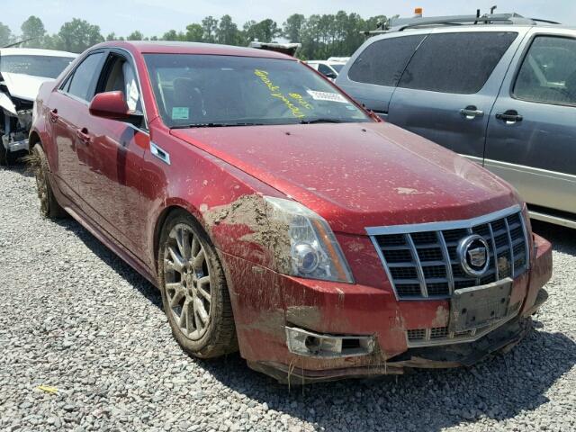 1G6DP5E36C0113584 - 2012 CADILLAC CTS PREMIU BURGUNDY photo 1