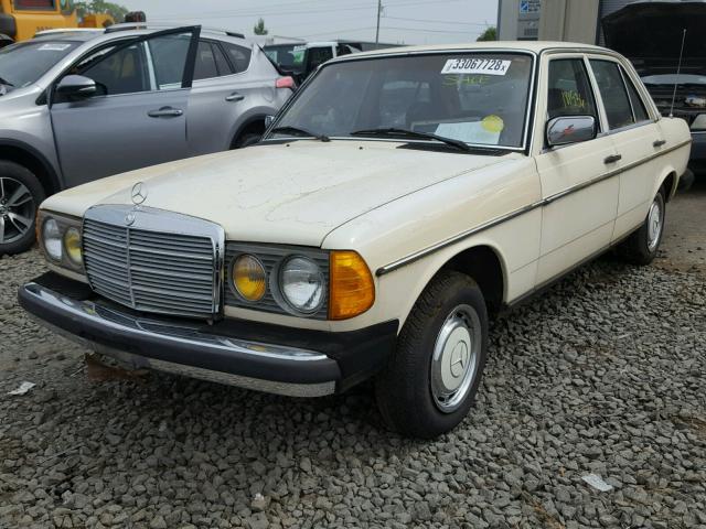 12312312160135 - 1980 MERCEDES-BENZ 240D CREAM photo 2