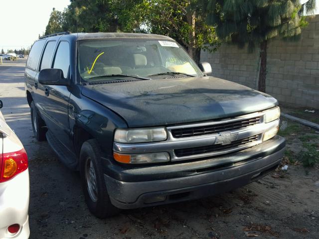 3GNEC16T74G299046 - 2004 CHEVROLET SUBURBAN C GREEN photo 1