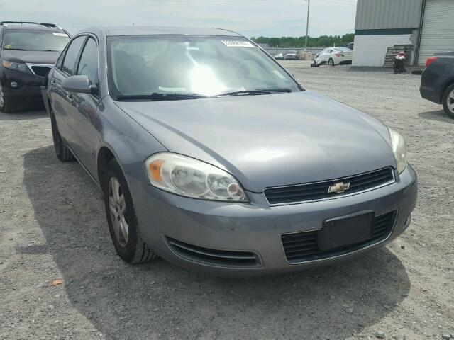 2G1WT58K069287934 - 2006 CHEVROLET IMPALA LT GRAY photo 1