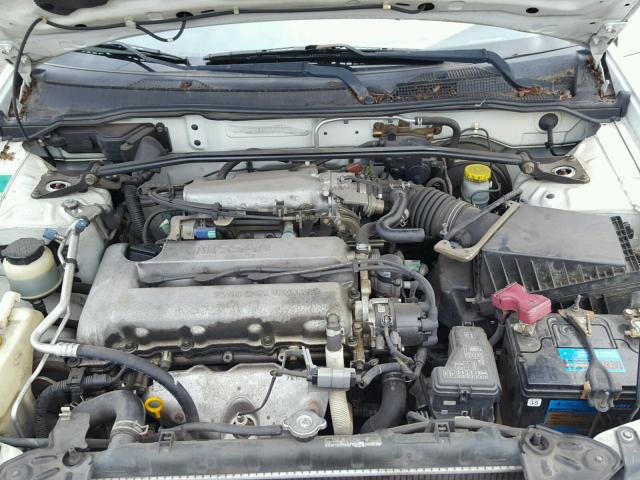 3N1BB51D31L118150 - 2001 NISSAN SENTRA SE WHITE photo 7