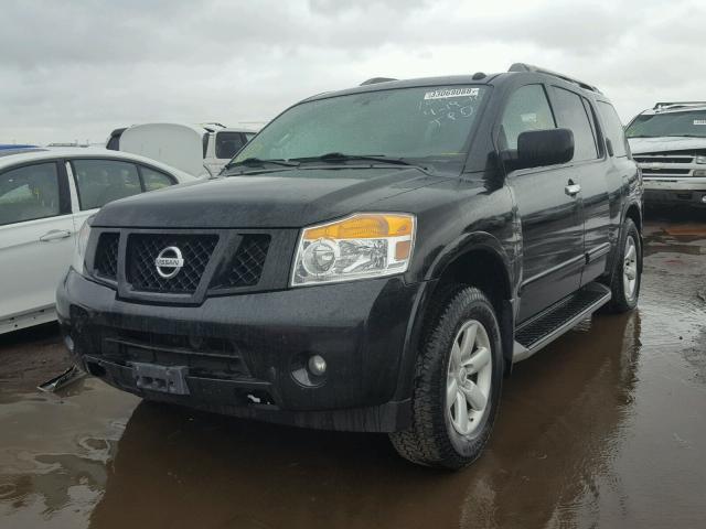 5N1AA0NC4FN607515 - 2015 NISSAN ARMADA SV BLACK photo 2