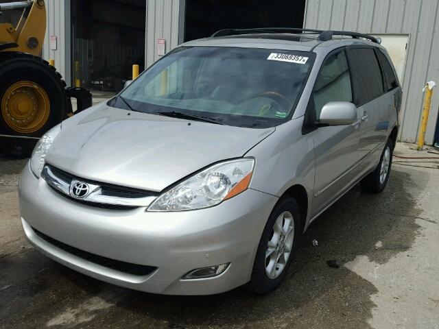 5TDZA22C66S551840 - 2006 TOYOTA SIENNA XLE SILVER photo 2