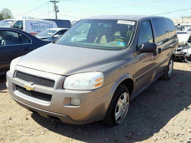 1GNDV23L26D137180 - 2006 CHEVROLET UPLANDER L 米色 照片 2
