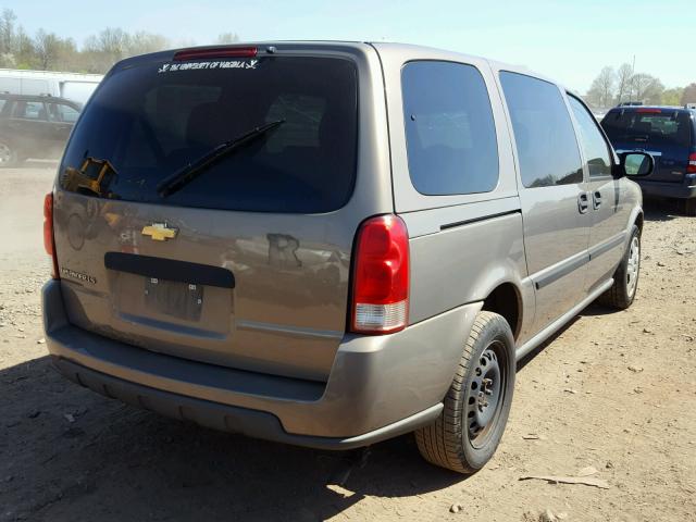 1GNDV23L26D137180 - 2006 CHEVROLET UPLANDER L 米色 照片 4