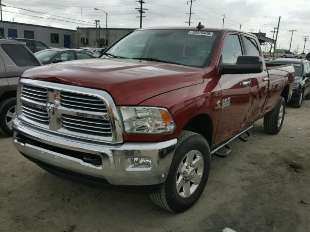 3C63R3HL4FG621031 - 2015 RAM 3500 SLT BURGUNDY photo 2