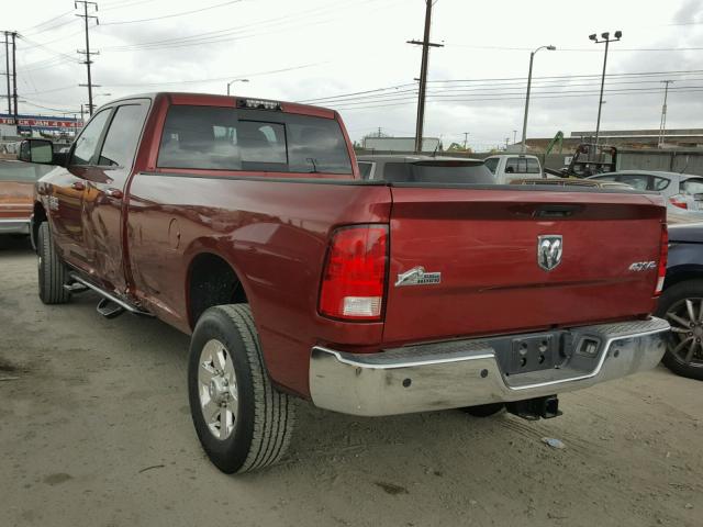3C63R3HL4FG621031 - 2015 RAM 3500 SLT BURGUNDY photo 3