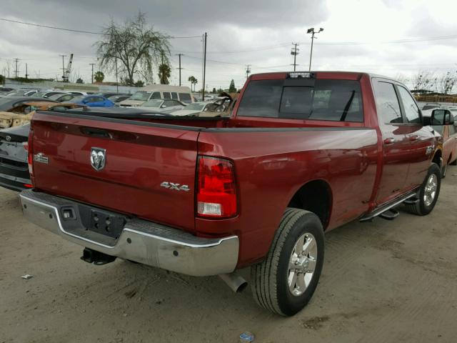 3C63R3HL4FG621031 - 2015 RAM 3500 SLT BURGUNDY photo 4