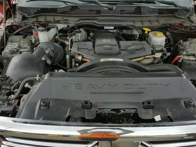 3C63R3HL4FG621031 - 2015 RAM 3500 SLT BURGUNDY photo 7