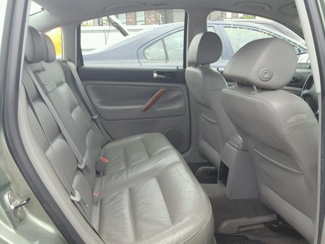 WVWTH63B73P298919 - 2003 VOLKSWAGEN PASSAT GLX 绿色 照片 6